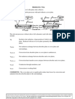 PROBLEM 1.73 (B) K NOWN: Configuration of A Flat Plate Solar Collector. F IND: Relevant Heat Transfer Processes With and Without A Cover Plate. Schematic