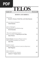 Adorno στην Αμερική