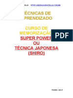 (APOSTILA) Memorização Super Power www.iaulas.com.br