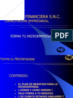 Forma Tu Microempresa