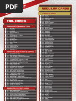 Slam Attax Rebillion Checklist