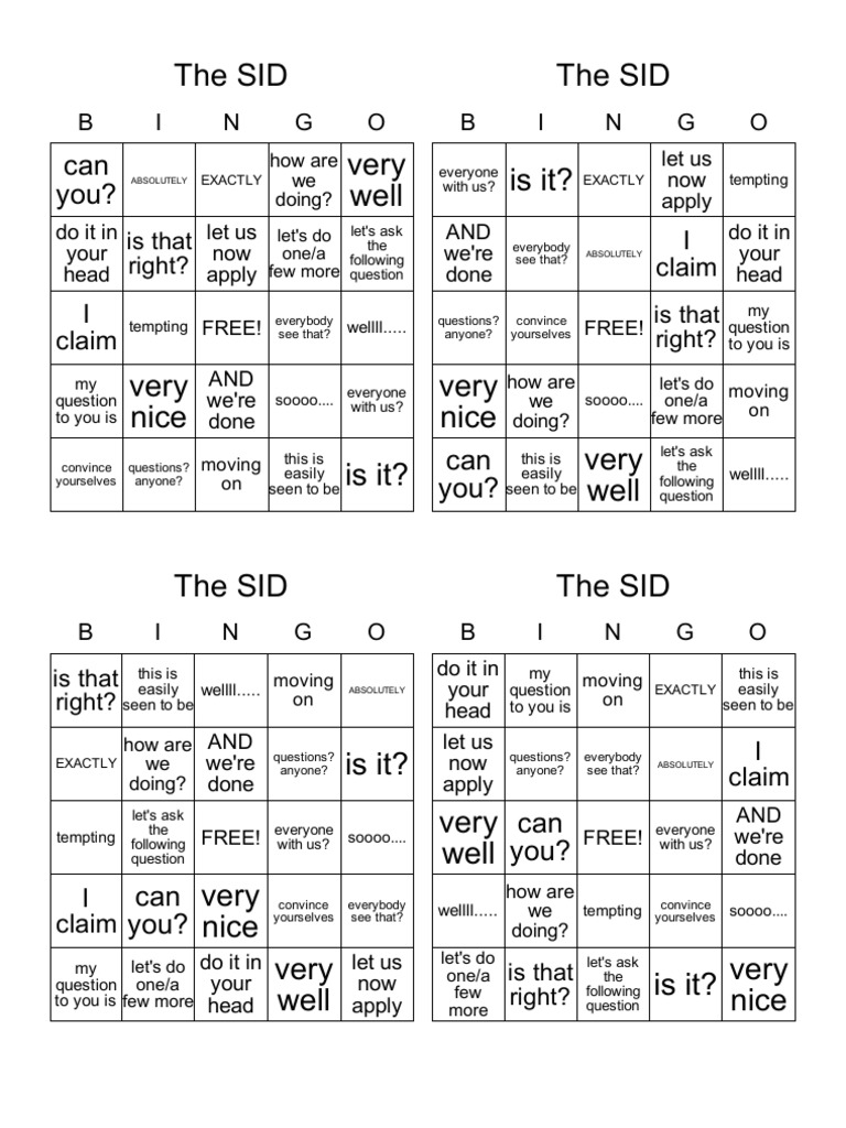 Engaging Bingo Questions and Answers | PDF