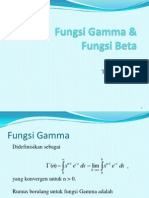 Pertemuan 7 Fungsi Gamma Beta