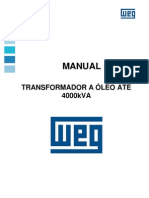 WEG Transformadores a Oleo Instalacao e Manutencao 10000892317 12.10 Manual Portugues Br