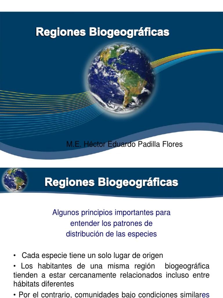 Regiones Biogeográficas | PDF | Biogeografia | Australia