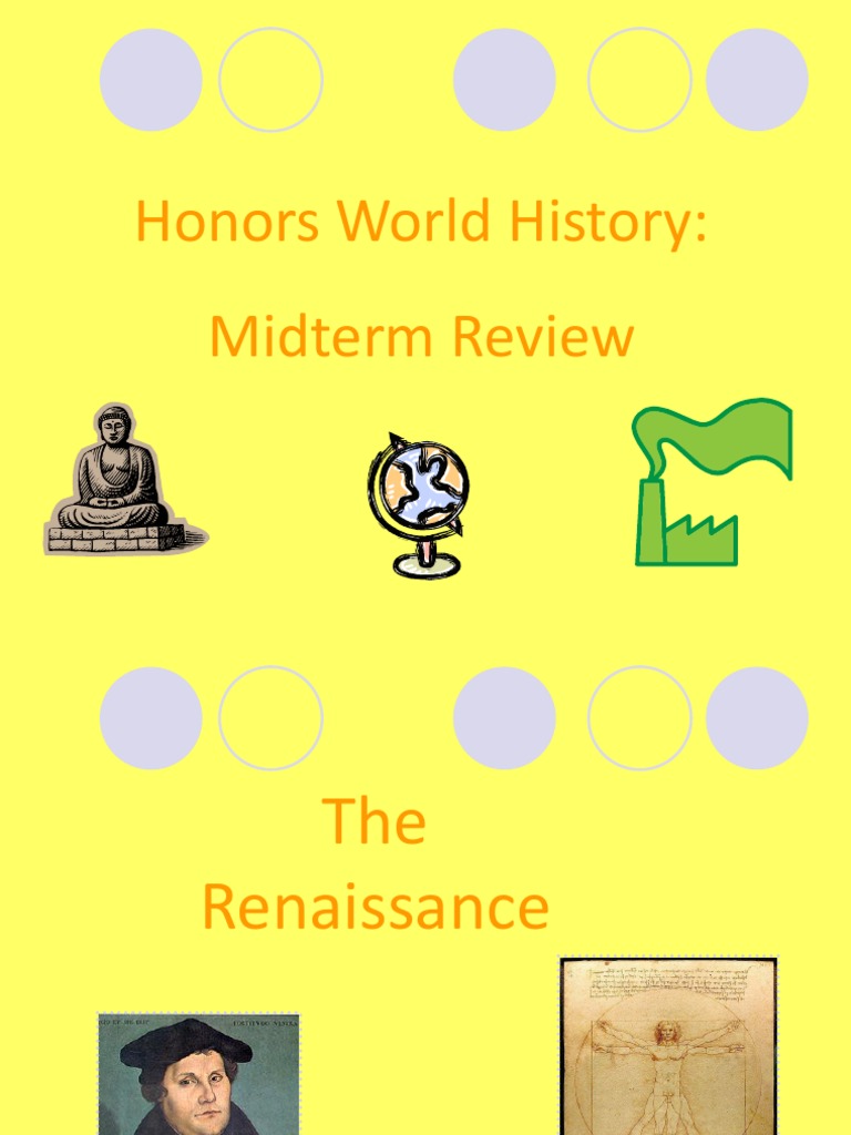 Honors World History Midterm 2013 Power Point Review Pdf