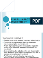 Fiscal Impact and Investment