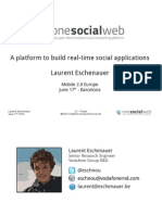 A Platform To Build Real Time Social Applications