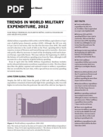 Download Trends in world military expenditure 2012 by Stockholm International Peace Research Institute SN135526032 doc pdf