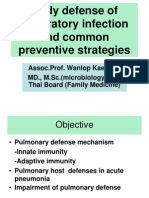 Body Defense of Respiraotry Infection and Common Preventiv strtegy31June2555II