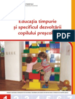1 Educatia Timpurie Si Specificul Dezvoltarii Copilului Prescolar
