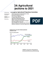 Usda Agricultural Projections 2021