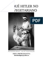 Por Que Hitler No Era Vegetariano