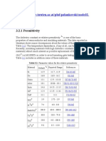 Mula Sigiro Permitivity of Semiconductor Material