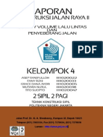 Download Laporan  Survey  Analisa Kapasitas Ruas Jalan by Grace Dana Ayori SN135529922 doc pdf