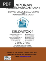 Download Laporan  Survey  Analisa Kapasitas Ruas Jalan by Grace Dana Ayori SN135529922 doc pdf