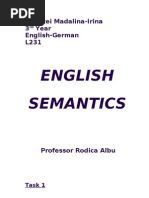 Semantics