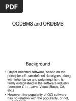 OODBMS