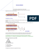 Tipos de Corriente