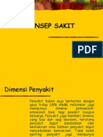 konsep sakit