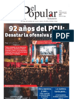 El Popular N° 205 - 26/10/2012