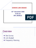 Microwave Planning Procedure