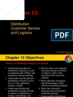 Distribution Customer Service and Logistics