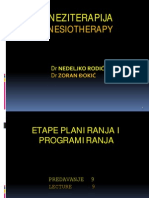 9 Kineziterapija - Etape Planiranja I Programiranja