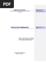 Modelo de Trabalho PROF WAGNO