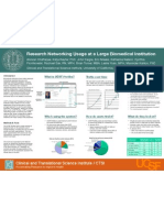 Research Networking Usage at a Large Biomedical Institution (Poster)