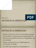 Historia de La Criminologia