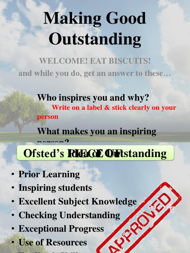 Inspiring Outstanding Student Learning | PDF | Microsoft Power Point ...