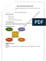 Organizational Behavior