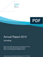 CORU 2012 Annual Report
