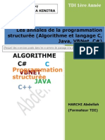 Les Annales de La Programmation Structurées 