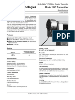 Model LNC Transmitter: Smith Meter PD Meter Counter Transmitter