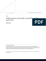 Implementation of Laterally Loaded Piles 
in Multi-Layer Soils