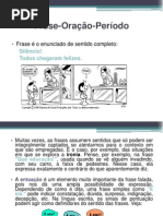 Frase Oracao Periodo Aula