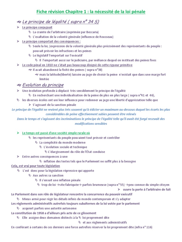 Fiche Révision Philo La Justice Et Le Droit