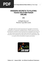 Download Insider Secrets of Online Poker by elektro15 SN135602883 doc pdf
