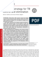 The WHO Strategy For TB Control and Elimination