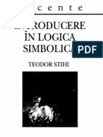 Teodor Stihi - Introducere în logica simbolică