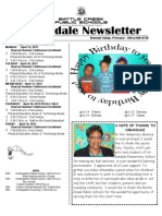 4.15.13 Newsletter