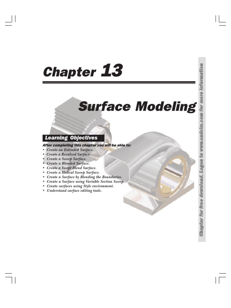 Surface Modeling Proe WF 2 | PDF | Business | Technology & Engineering
