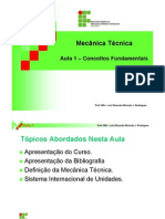 Aula 1-Mecanica Tecnica