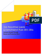 PHILIPPINE LABOR AND EMPLOYMENT PLAN 2012-2016-26 April 2012 Version