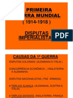 A Primeira Guerra Mundialppt2