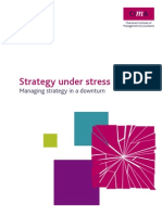 Strategy Under Stress
