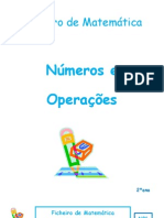 Matemática fichas números operações 2o ano