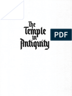 The Temple in Antiquity - Ancient Records and Modern Perspectives